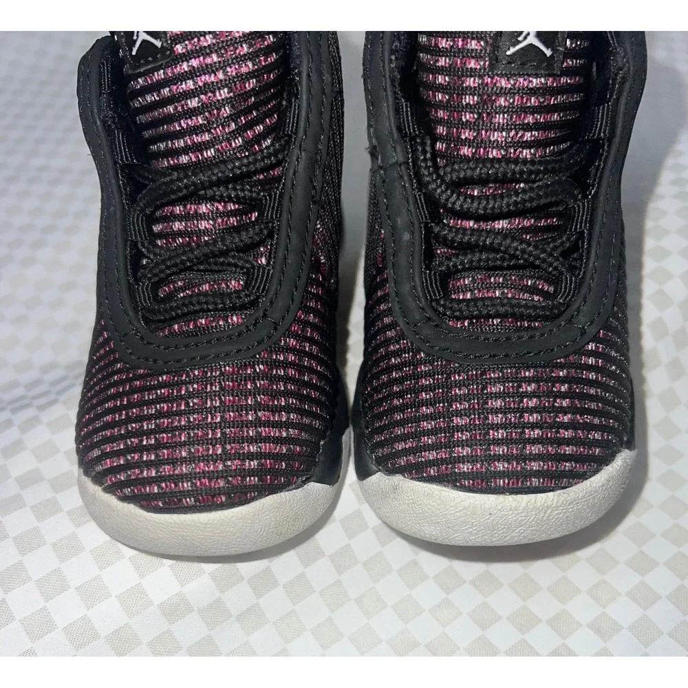 Jordan Horizon BT Black Pink Woven Toddler Sneakers‎ 4C 819850-008